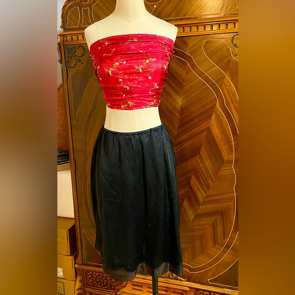 Van Raalte Black Half Slip